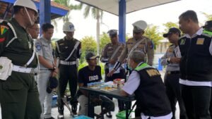 Polres Kediri Gelar Tes Urine dan Sosialisasi Operasi Keselamatan Semeru di Terminal Pare