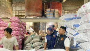 Satgas Pangan Polres Nganjuk Pantau Stok dan Harga Bahan Pokok Jelang Ramadan 1446 H