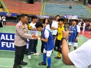 Turnamen Allievo Futsal Championship 2025 Berakhir Sukses, Polres Kediri Kota Jamin Keamanan