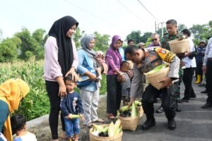 Polres Madiun Kota Panen Raya Jagung Untuk Dukung Ketahanan Pangan Nasional
