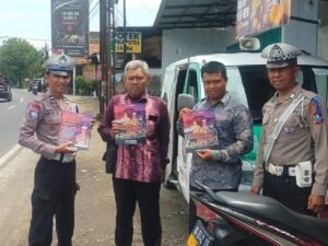 Satlantas Polres Kediri Kota Gelar Operasi Keselamatan Semeru 2025, Pengguna Jalan Diberi Himbauan