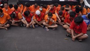 Tiga Pekan Polrestabes Surabaya Berhasil Ungkap 70 Kasus Curanmor, 42 Tersangka Diamankan