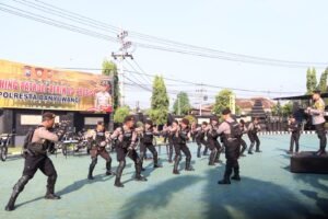 Jelang Ramadhan Polresta Banyuwangi Luncurkan Tim Patroli Samapta Presisi