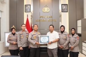 Kapolres Kediri Kota Terima Penghargaan Dari KPPN