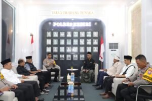 Audiensi dan Silaturahmi FKUB dengan Kapolres Kediri, Jaga Kamtibmas di Bulan Ramadhan