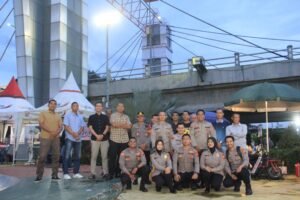 Patrol Coustic Band Polres Kediri Kota Tampil Pada Event Brantastic Spesial Bulan Ramadhan