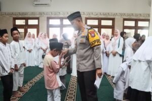 Nuzulul Quran, Kapolres Kediri Kota Bersama Bhayangkari Santuni Anak Yatim