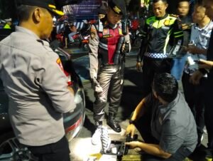 Razia Cipta Kondisi Multi Sasaran, Polres Kediri Kota Amankan 1 Airsoft Gun dan 91 Bukti Terkait Pelanggaran Lalu Lintas