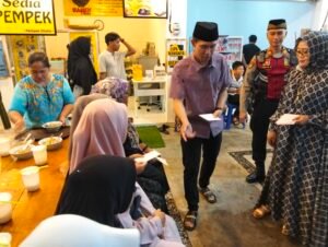 Sat Samapta Polres Kediri Kota Bersama Mitra Polri Gelar bakti Sosial, Buka Bersama Dan Santunan Anak Yatim