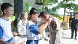 Silaturahmi Kamtibmas, Kapolres Nganjuk Sambangi SLB Dharma Bakti Patianrowo