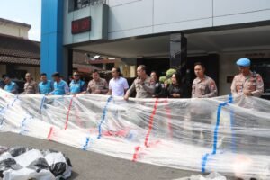 Polres Tulungagung Amankan 39 Balon Udara Selama Lebaran 2025