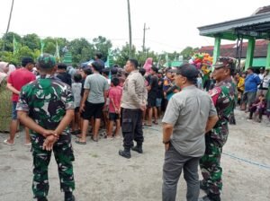 Personel Gabungan Papar Pengamanan Kesenian Kuda Lumping di Desa Jambangan  
