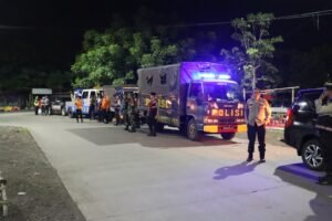 Harkamtibmas di Libur Panjang Polres Pelabuhan Tanjungperak Gelar Patroli Skala Besar