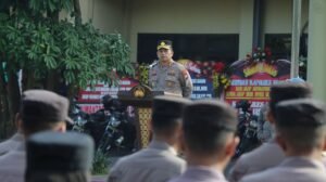 Apel Pagi, Kapolres Tekankan Legalitas Usaha, Mental Tugas, dan Investasi Cerdas