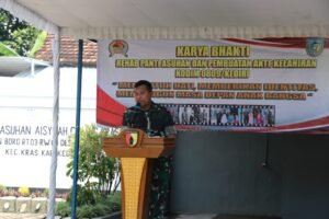 Komandan Kodim 0809 Ucapkan Terima Kasih Kepada Semua Pihak Atas Sinergisitas Dalam Pembangunan Panti Asuhan  Aisyiyah Di Dusun Boro