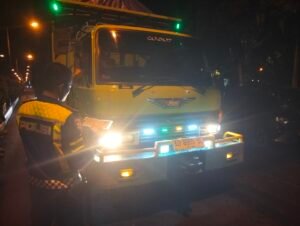 Satlantas Polres Kediri Kota Gelar Operasi Cipta Kondisi Pada Jam Rawan Dini Hari