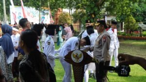 Kapolres Nganjuk Hadiri Upacara Peringatan Hardiknas 2025