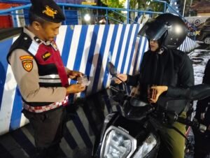 Langkah Awal Pencegahan Aksi Premanisme,Polres Kediri Kota Rutin Gelar Operasi Cipkon.Hasilnya 28 Kendaraan Di Tindak
