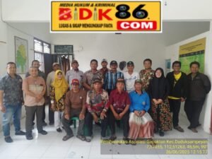 Balai penyuluh pertanian Kecamatan Duduksampeyan adakan pembentukan brigade Alat,Moh Qosim terpilih menjadi ketua,dengan massa jabatan 2025-2030
