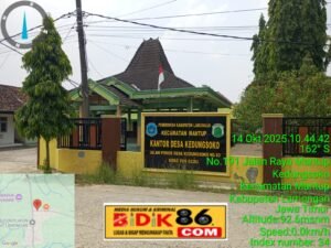 Kepala Desa kedungsoko Kecamatan Mantup Lamongan di duga korupsi anggaran dana desa tahun 2025