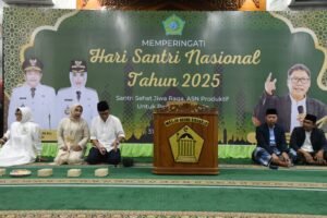 Peringati Hari Santri 2025, Wabup Sidoarjo dan Seluruh ASN Gelar Tabligh Akbar di Masjid Agung