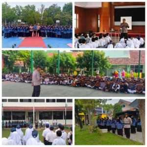 Peringati Hari Pahlawan, Satbinmas Polres Pasuruan Ajak Pelajar Jadi Pahlawan Masa Kini