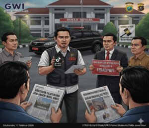PLT Kepala Dinas sosial Situbondo di duga kriminalisasi wartawan setelah ungkap menyalagunakan mobil dinas