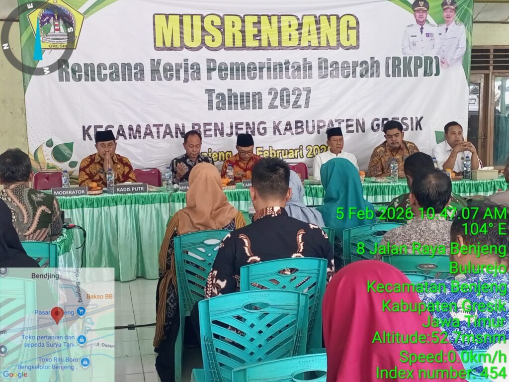MUSRENBANG KECAMATAN BENJENG DORONG PEMBANGUNAN TEPAT SASARAN