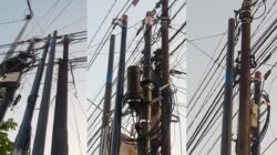 Warga Desa Karangpuri Wonoayu Sidoarjo Geram: Tiang Wifi Semrawut, Diduga Dipasang Sembarangan di Pekarangan Tanpa Ijin Pemilik Tanah