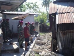 Dari Pelayanan Medis hingga Pembersihan Puing, Satgas Gulbencal TNI AL Percepat Pemulihan Pasca Gempa NTT