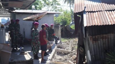 Dari Pelayanan Medis hingga Pembersihan Puing, Satgas Gulbencal TNI AL Percepat Pemulihan Pasca Gempa NTT