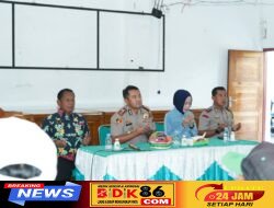 Cegah Gangguan Kamtibmas Sejak Dini, Kapolres Kediri Ajak warga Desa Sekoto kumpul Bersama