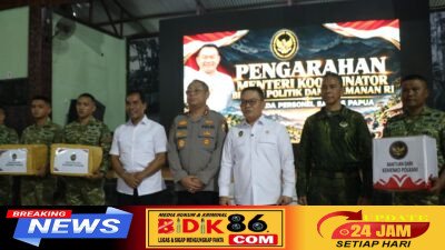 Kunjungan Menko Polkam ke Papua Tengah, Tekankan Pendekatan Humanis dan Keselamatan Personel Satgas